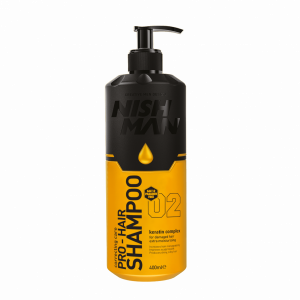 NISHMAN PRO - HAIR SHAMPOO 02 KERATINE COMPLEX (400 ML)